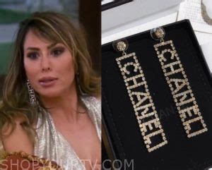 RHOOC: Season 14 Episode 7 Kelly's Silver Chanel Earrings